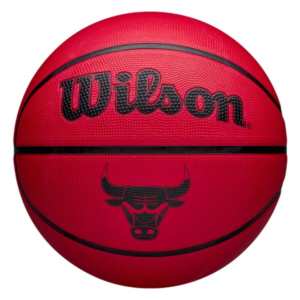 Balón baloncesto wilson nba team solid bulls - Imagen 2