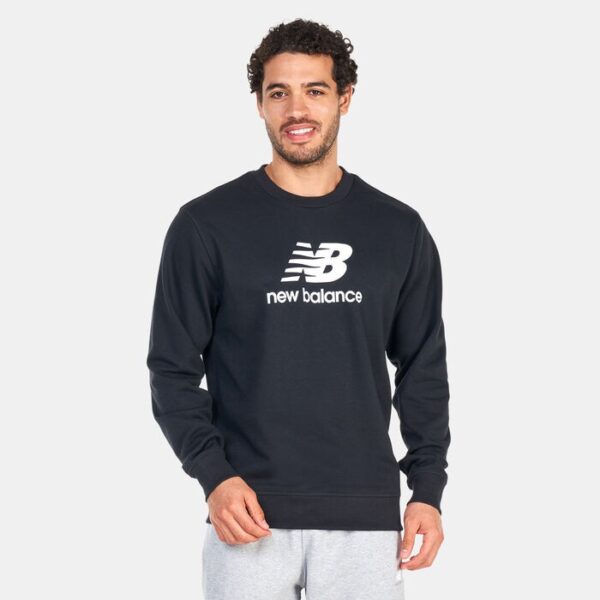 Sudadera new balance essentials stacked logo mt31538