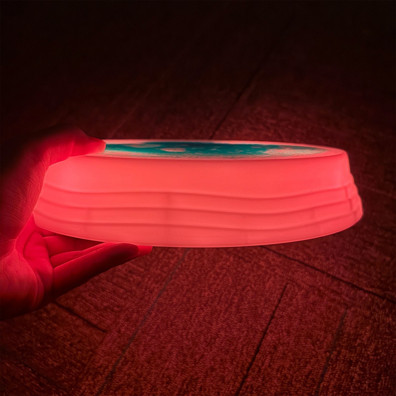 Bases Redondas Sensoriales con Líquido e Iluminación LED - Set de 6 - Imagen 7