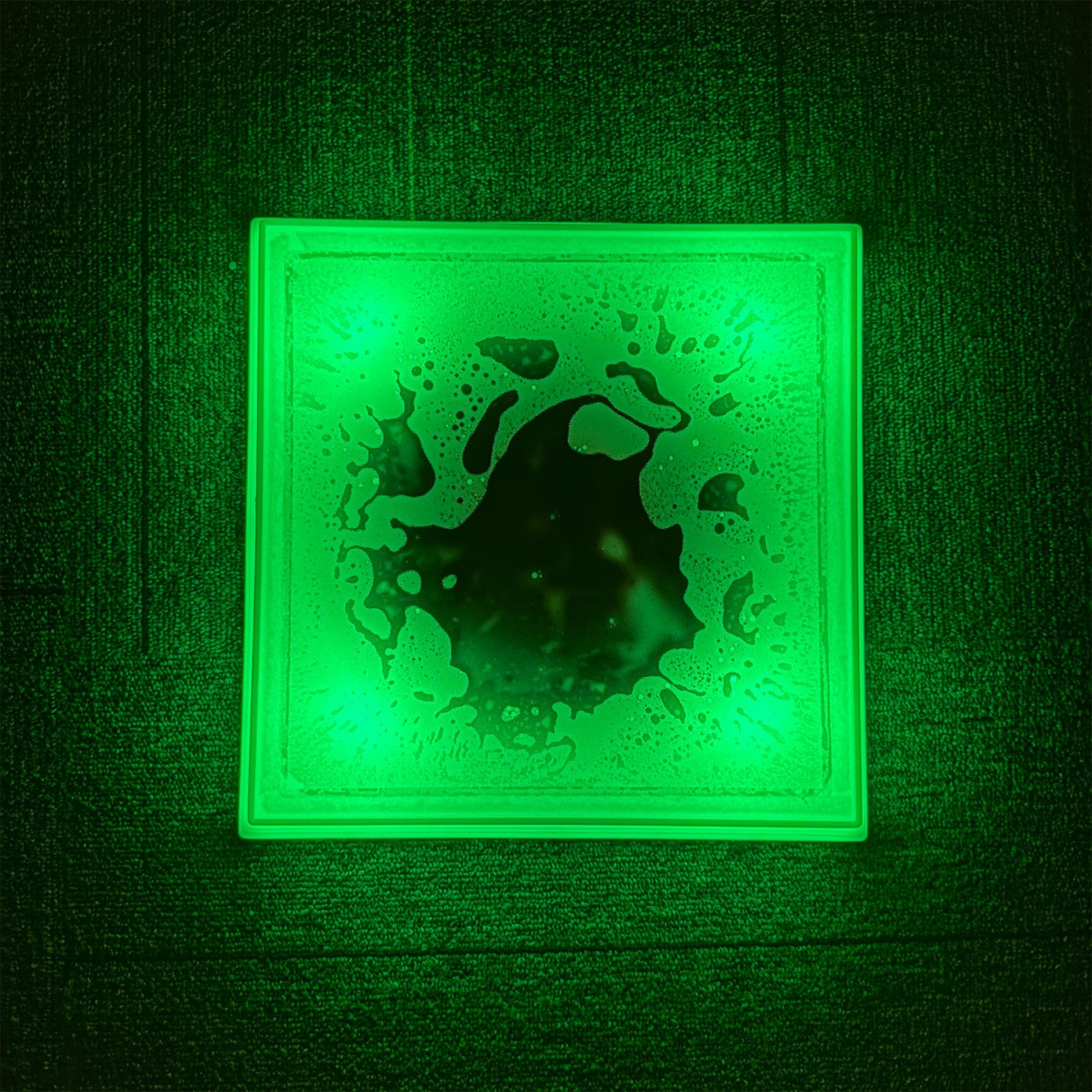Bases Cuadradas con Líquido e Iluminación LED – Set de 6 - Imagen 10