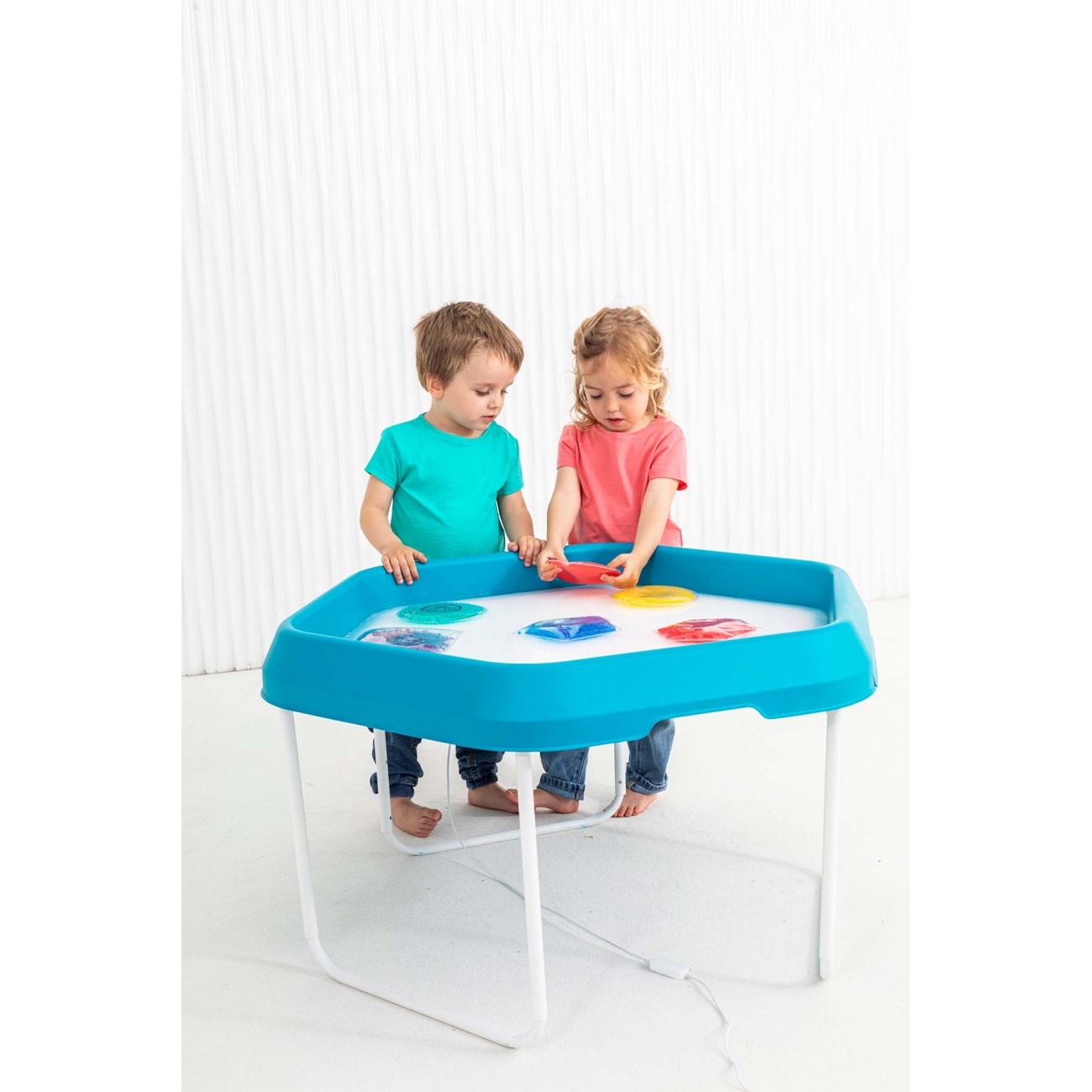 Bandeja sensorial Led Tuff Tray con soporte ajustable - Imagen 12