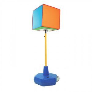 Conjunto PoulBall (2 postes cortos + 2 bases+ 2 plataformas PoulBall + 2 cubos inflables)