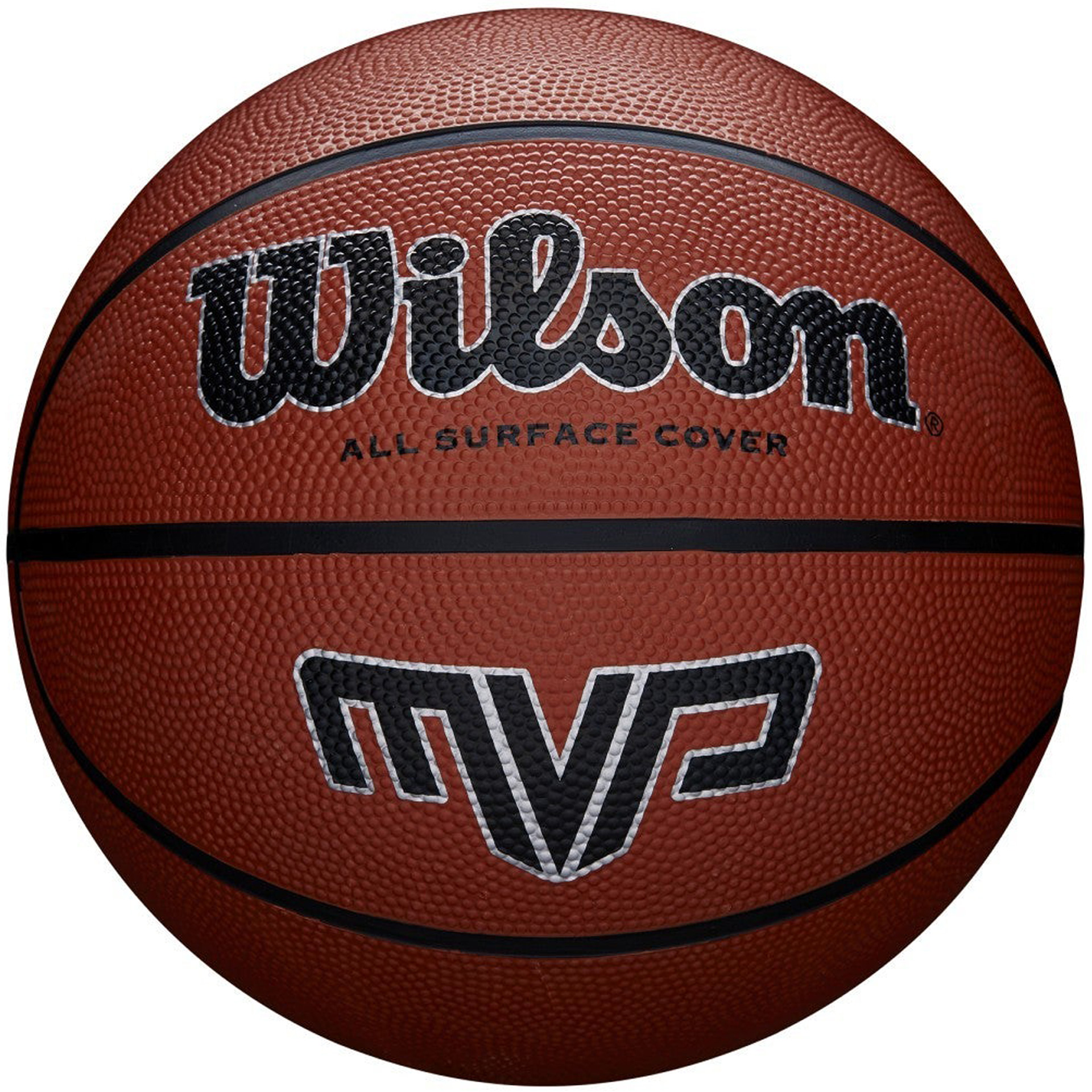 Balón baloncesto wilson mvp bskt brown - Imagen 4