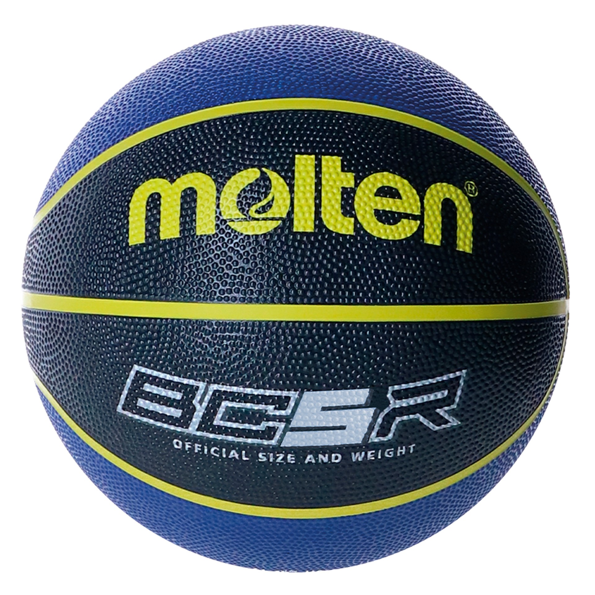 Balón molten baloncesto bcr2 talla 5 azul/negro