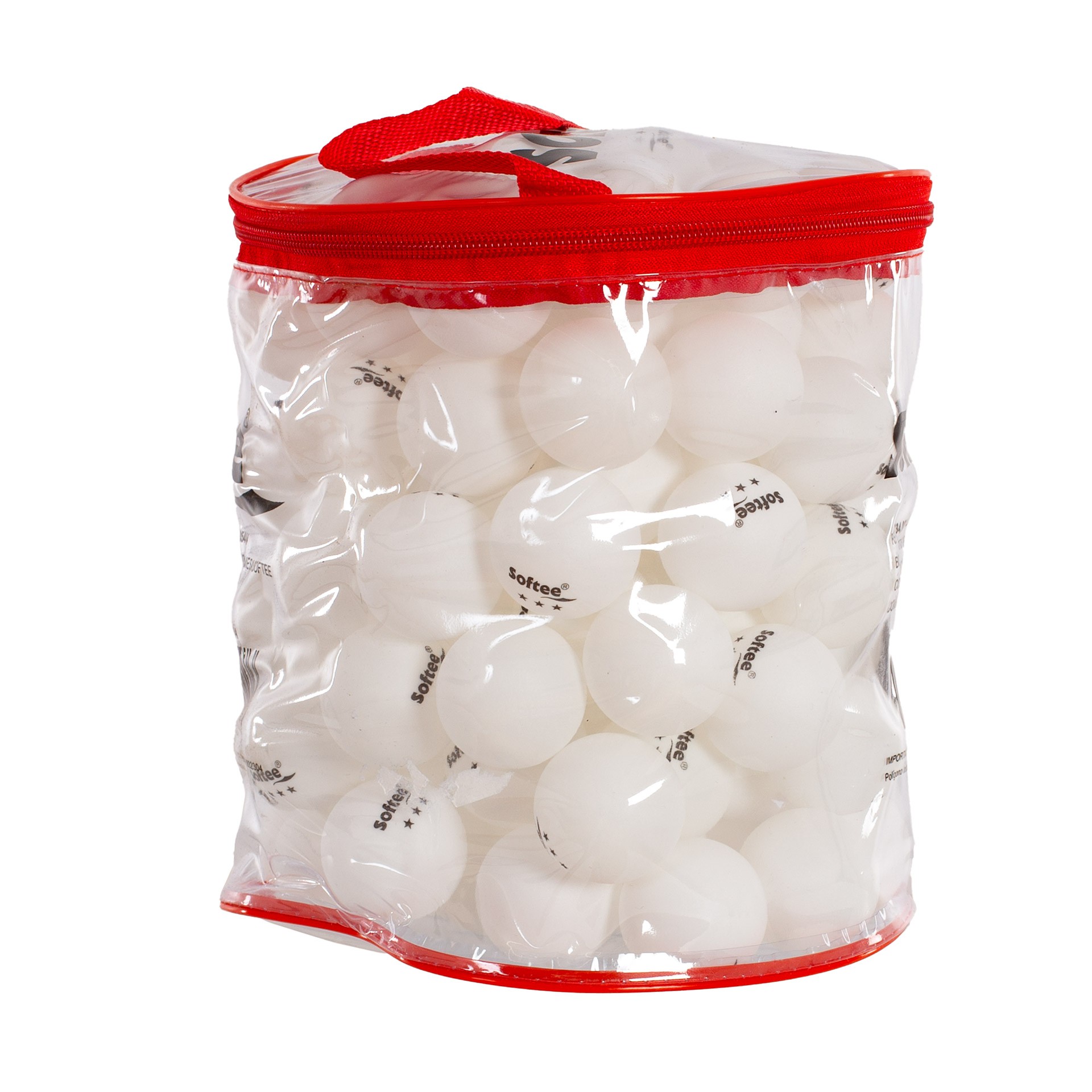 Bolsa 100 pelotas pp tenis de mesa softee - Imagen 4
