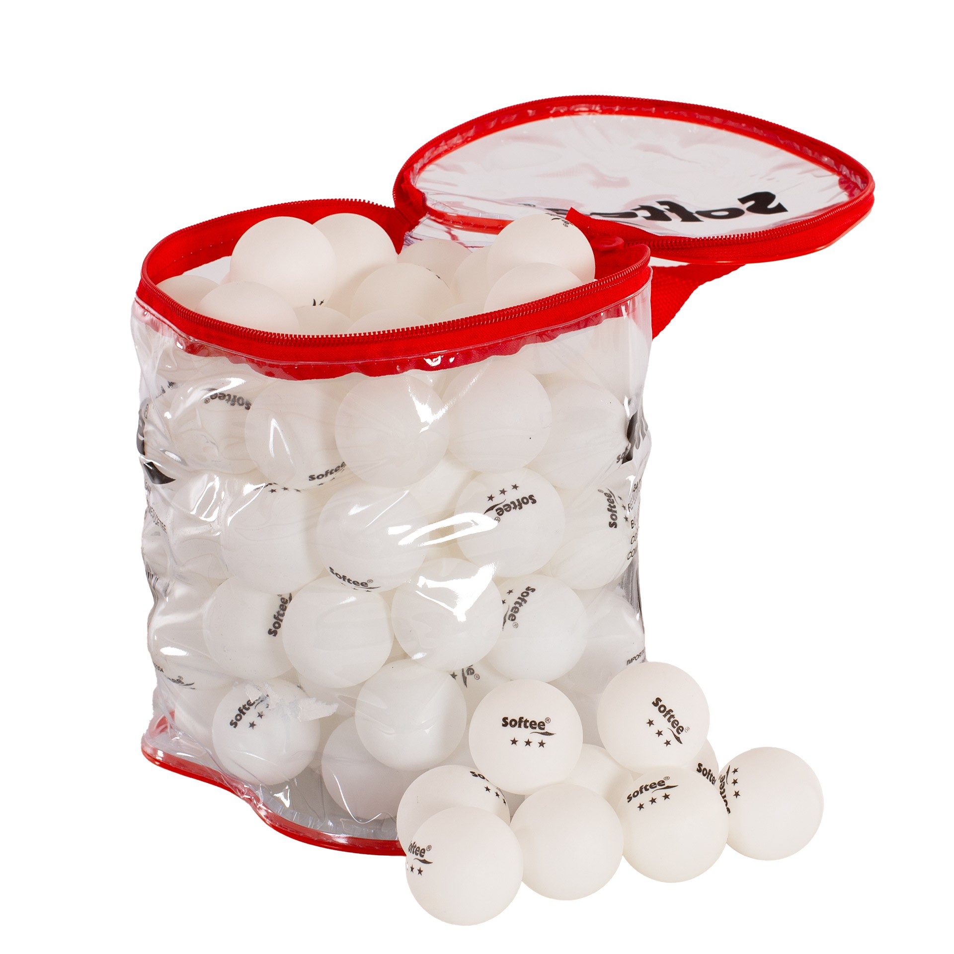 Bolsa 100 pelotas pp tenis de mesa softee - Imagen 7