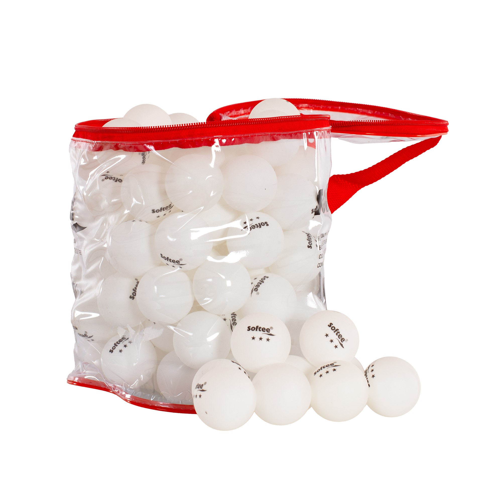 Bolsa 100 pelotas pp tenis de mesa softee - Imagen 8