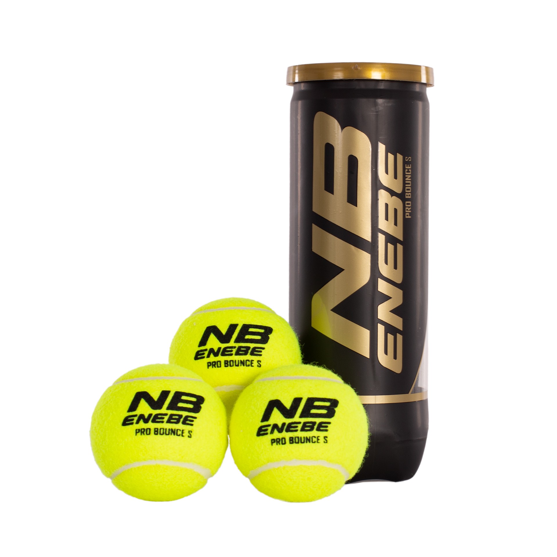 Bote de 3 pelotas de pádel enebe pro bounce s - Imagen 2
