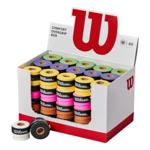 Caja de 60 overgrips wilson colores