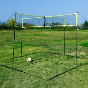 Crossnet volleyball