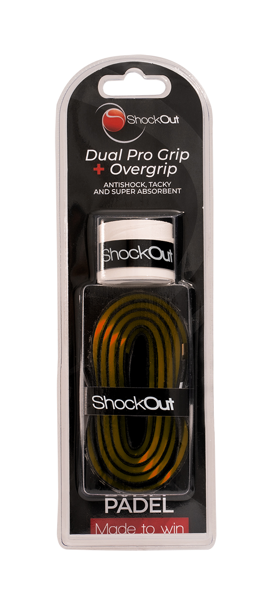 Dual pro grip + overgrip shockout