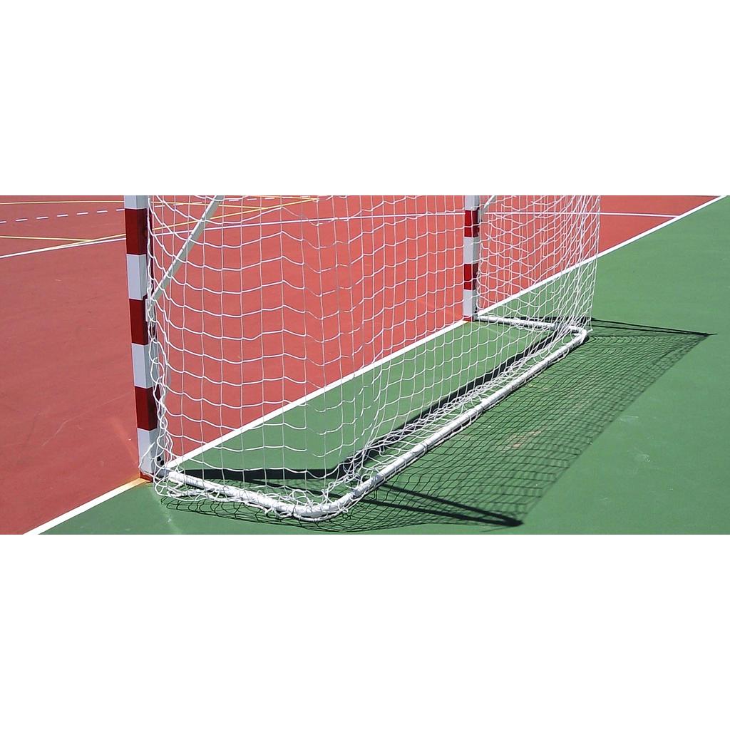 Juego de 2 bases fijas para porterías fijas de fútbol sala