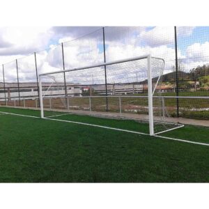 Juego de 2 bases porterías fútbol 7 para recogida de red