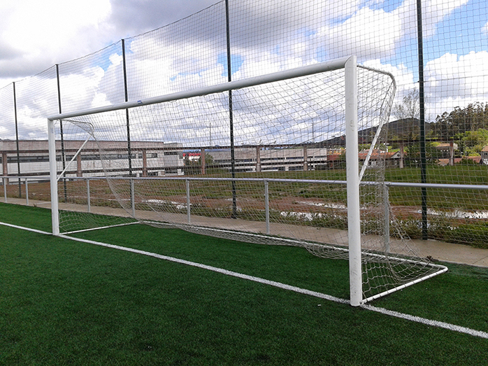 Juego de 2 redes de fútbol 11 3mm linea premium