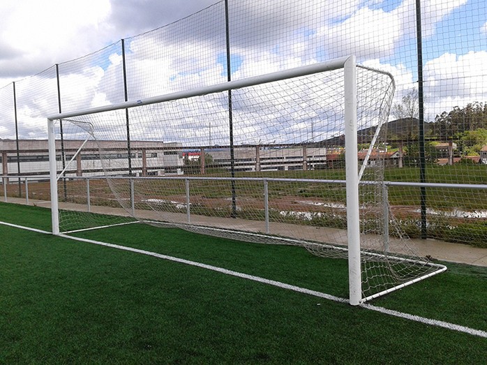 Juego de 2 redes de fútbol 7 3mm colegial - Imagen 2