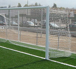 Juego de 2 redes de fútbol 7 3mm linea premium tipo cajón