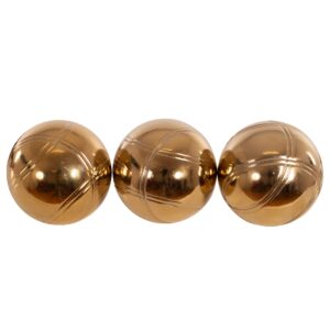 Juego de petanca profesional gold (2 líneas)