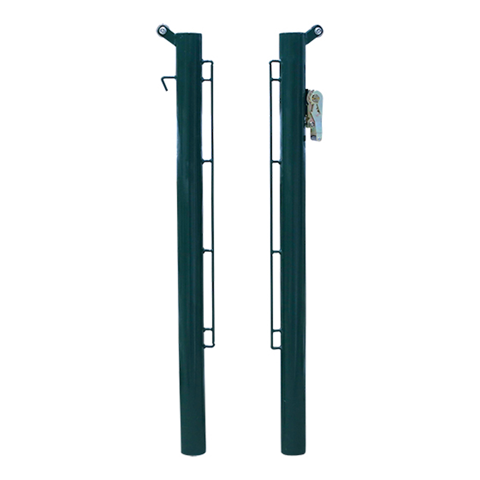 Juego postes pádel metálicos 80mm fijos deluxe