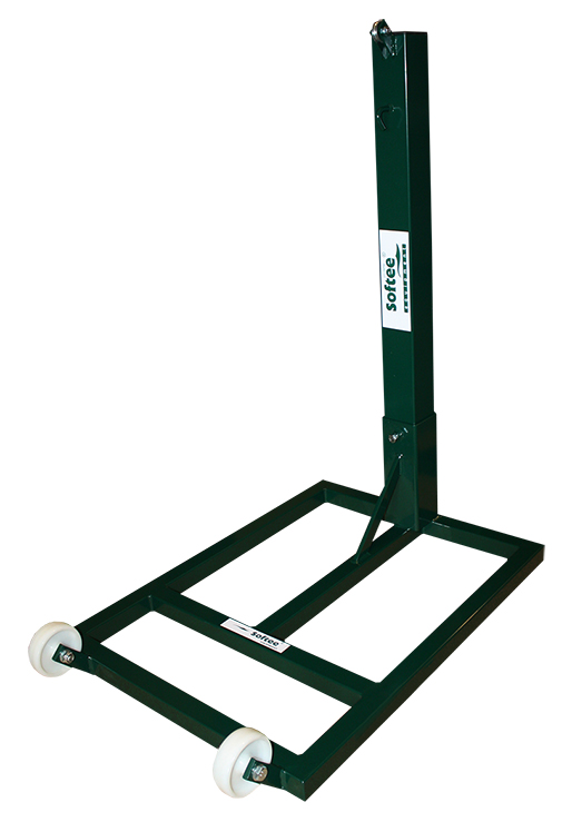 Juego postes tenis trasladables cuadrados 80x80mm - Imagen 3