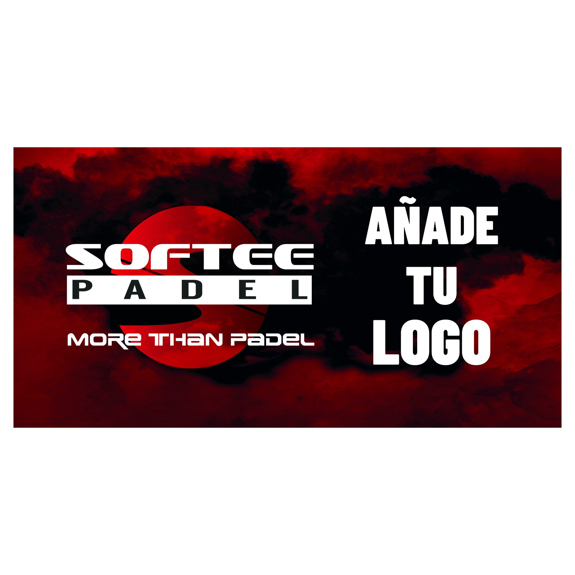 Lona textil con tu marca y softee pádel - Imagen 2