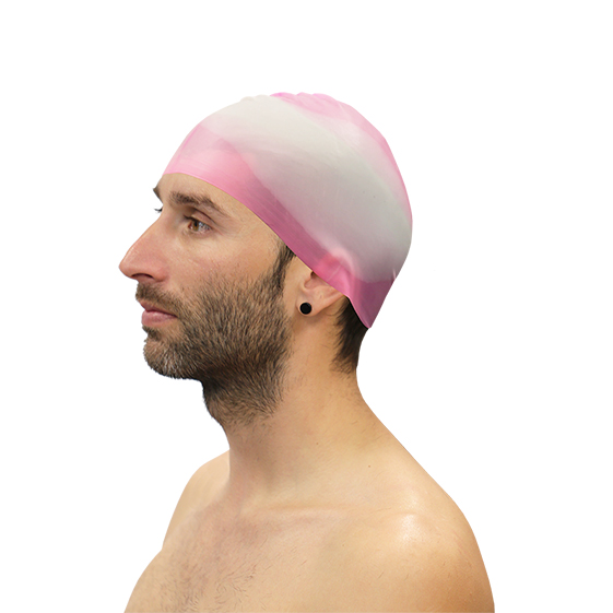Lote 10 gorros natación silicona multicolor surtido - Imagen 3