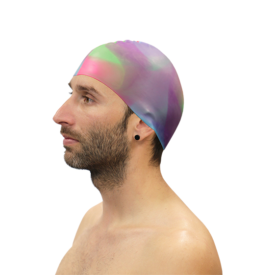 Lote 10 gorros natación silicona multicolor surtido - Imagen 4