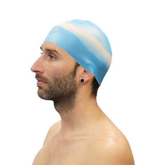 Lote 10 gorros natación silicona multicolor surtido - Imagen 6