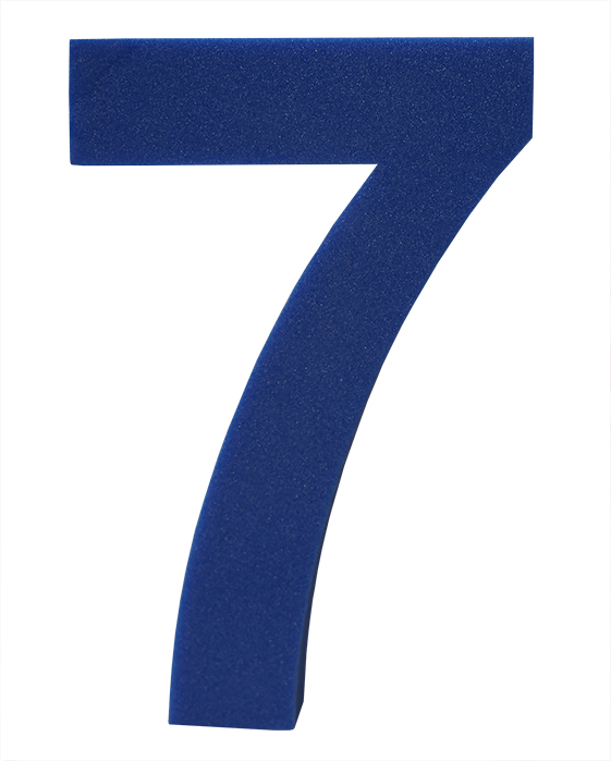 Lote 5 minitapices numeros colores variados - Imagen 8