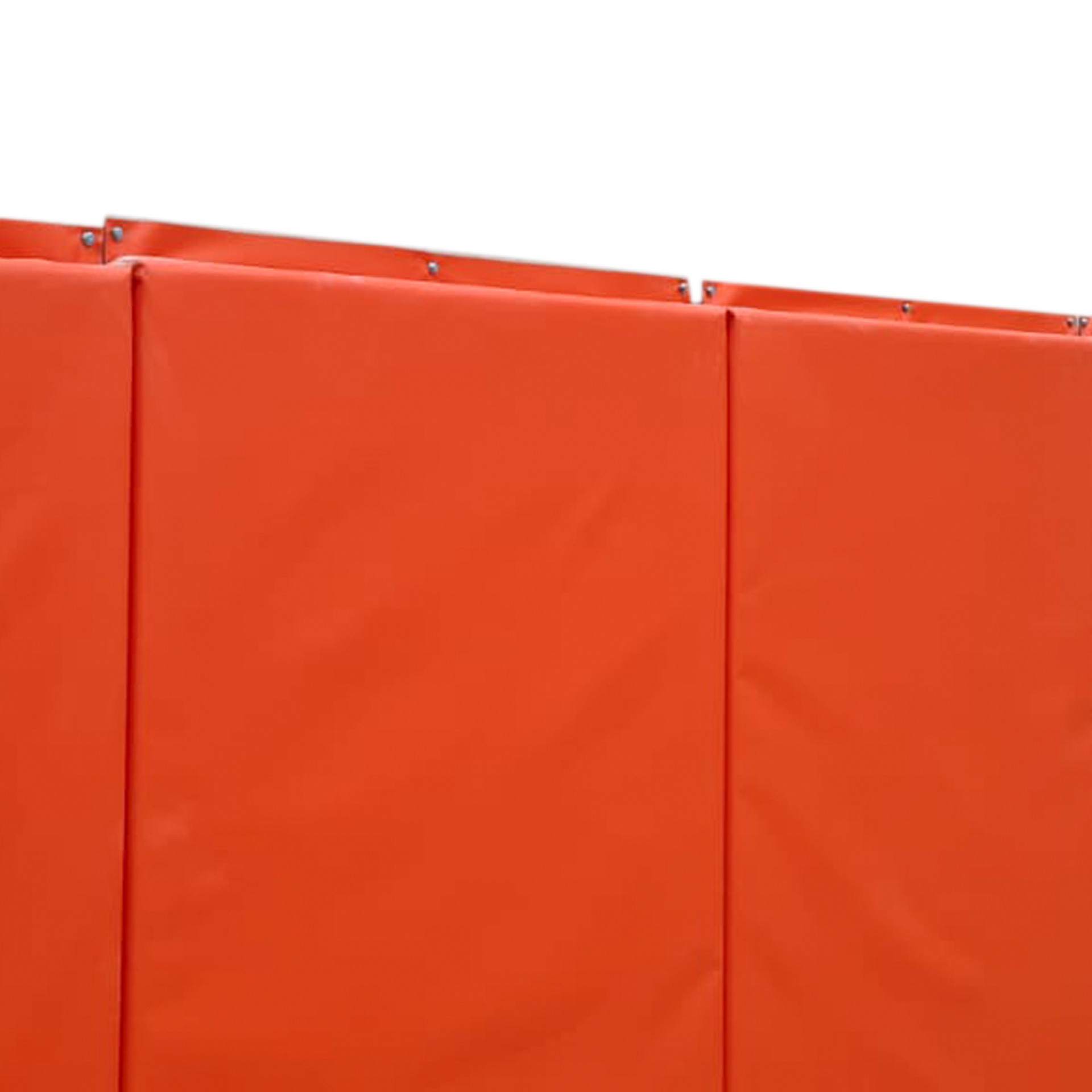 Metro lineal de panel tapizado con lona para proteccion de 2m altura y grosor 60mm - Imagen 3
