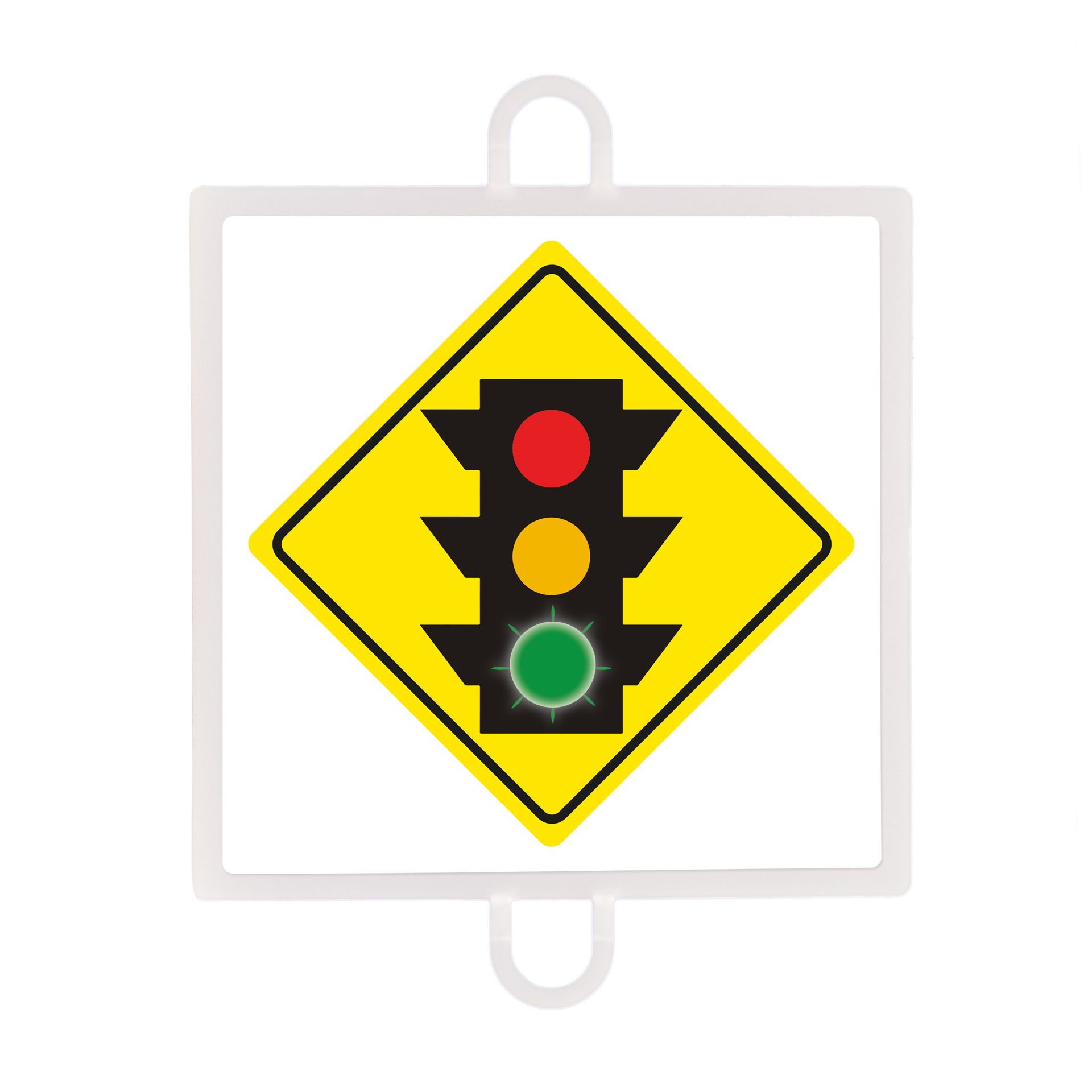 Panel de señalización tráfico de advertencia nº 3 (semáforo verde) - Imagen 2