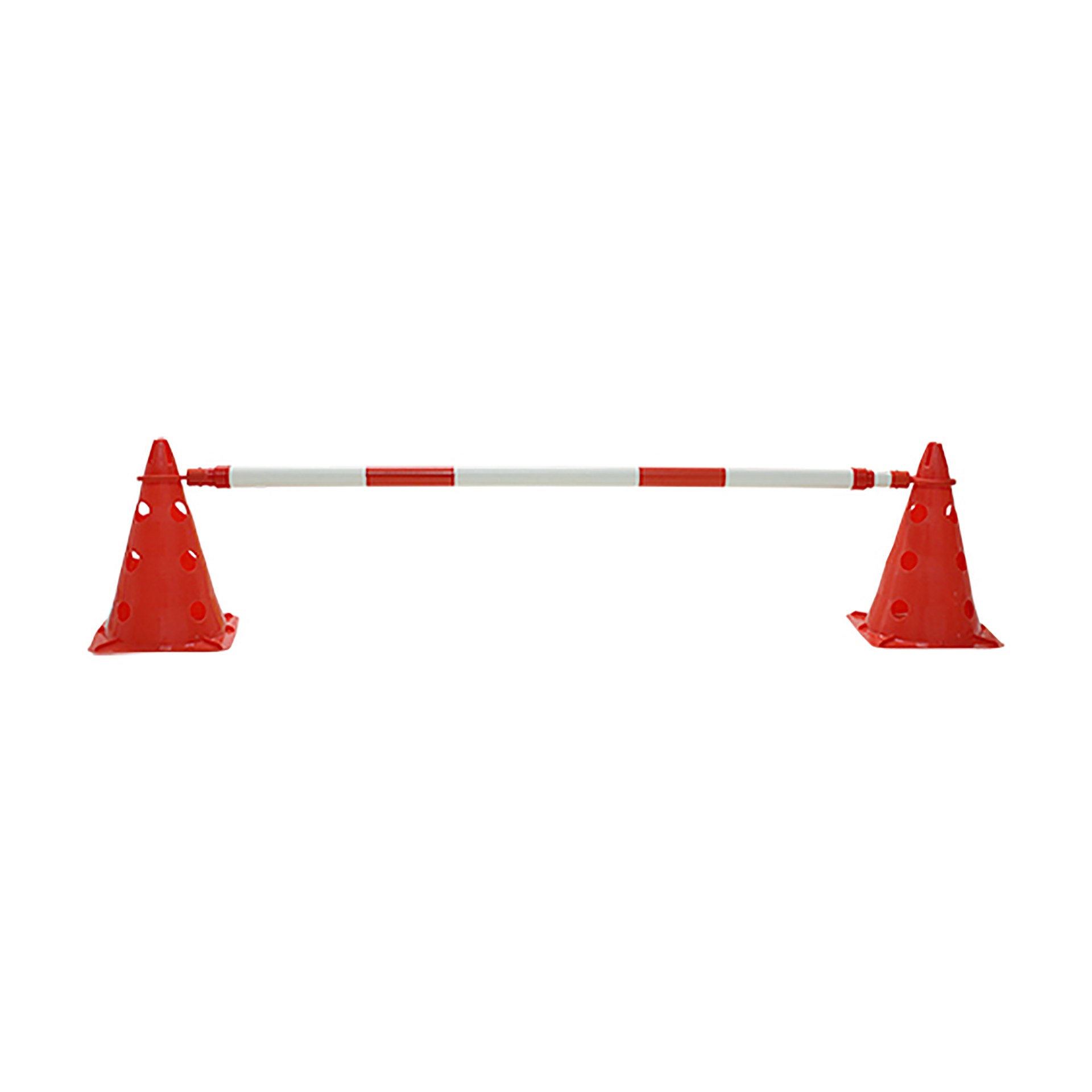 Pica para valla extensible rojo/blanco - Imagen 2