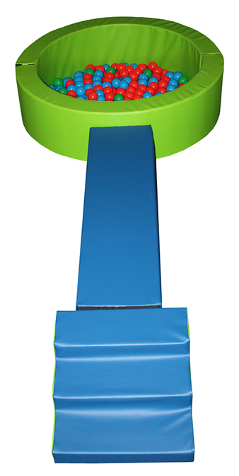 Piscina redonda llenado pelotas, diametro ø 150cm x 40cm alto x 15cm ancho - Imagen 2