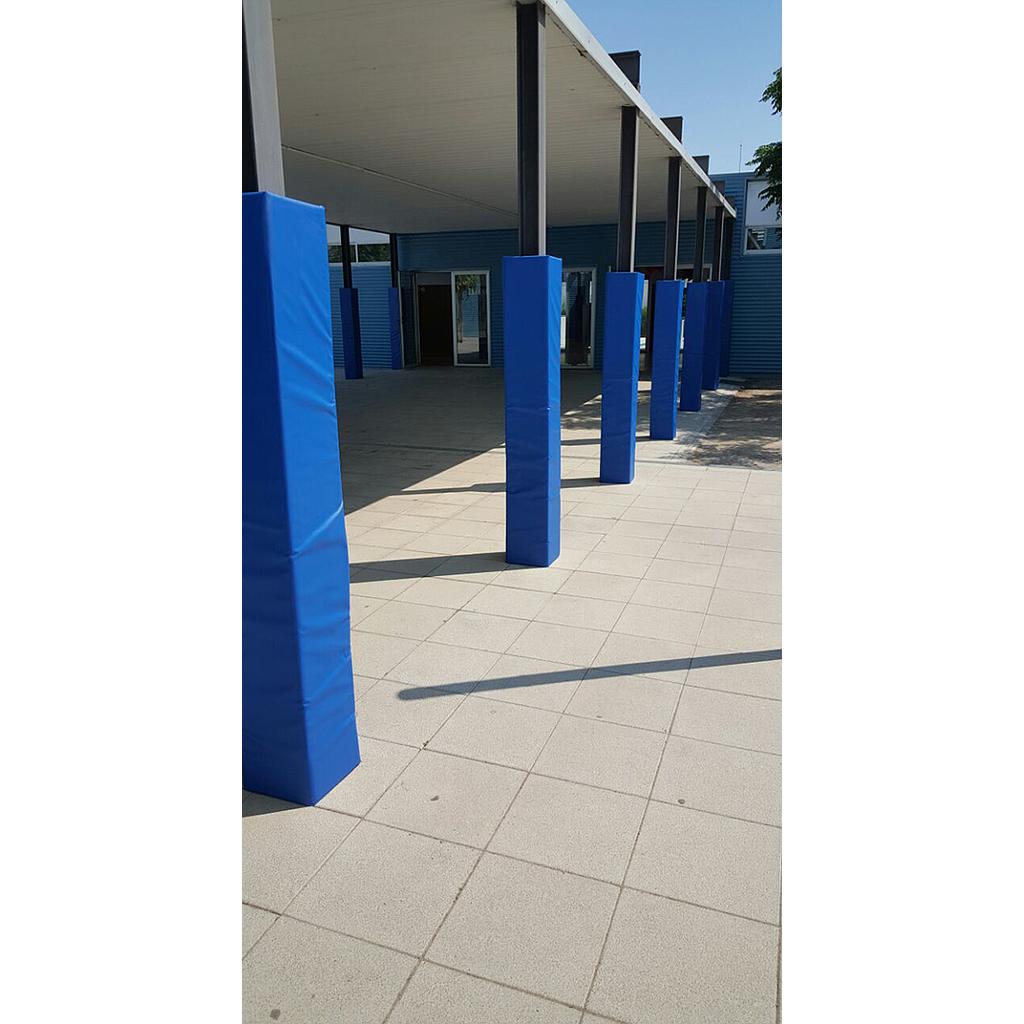Proteccion columna cuadrada o rectangular deluxe 1 mt altura grosor 5 cm -metro lineal-