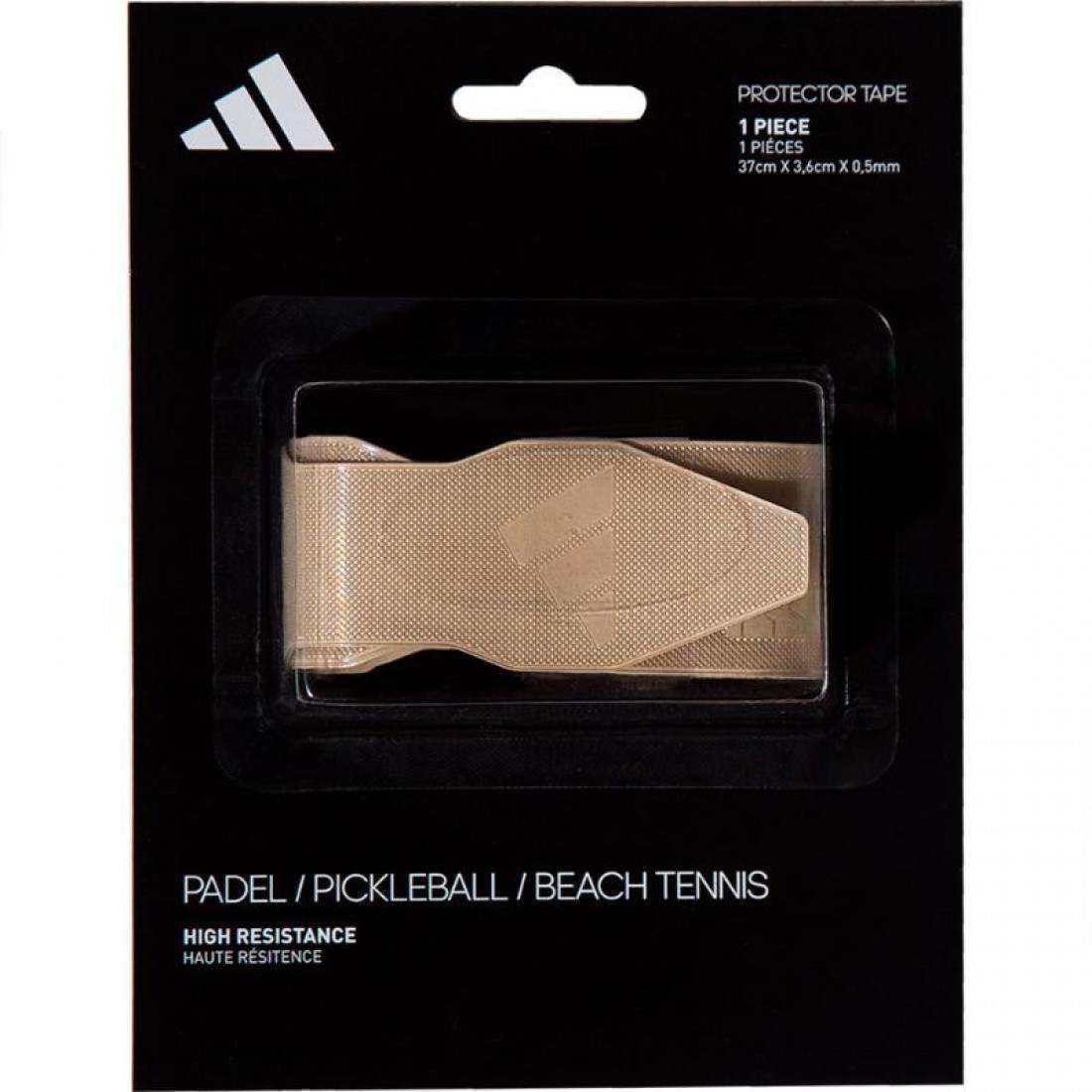 Protector de pala de pádel adidas logo transparente