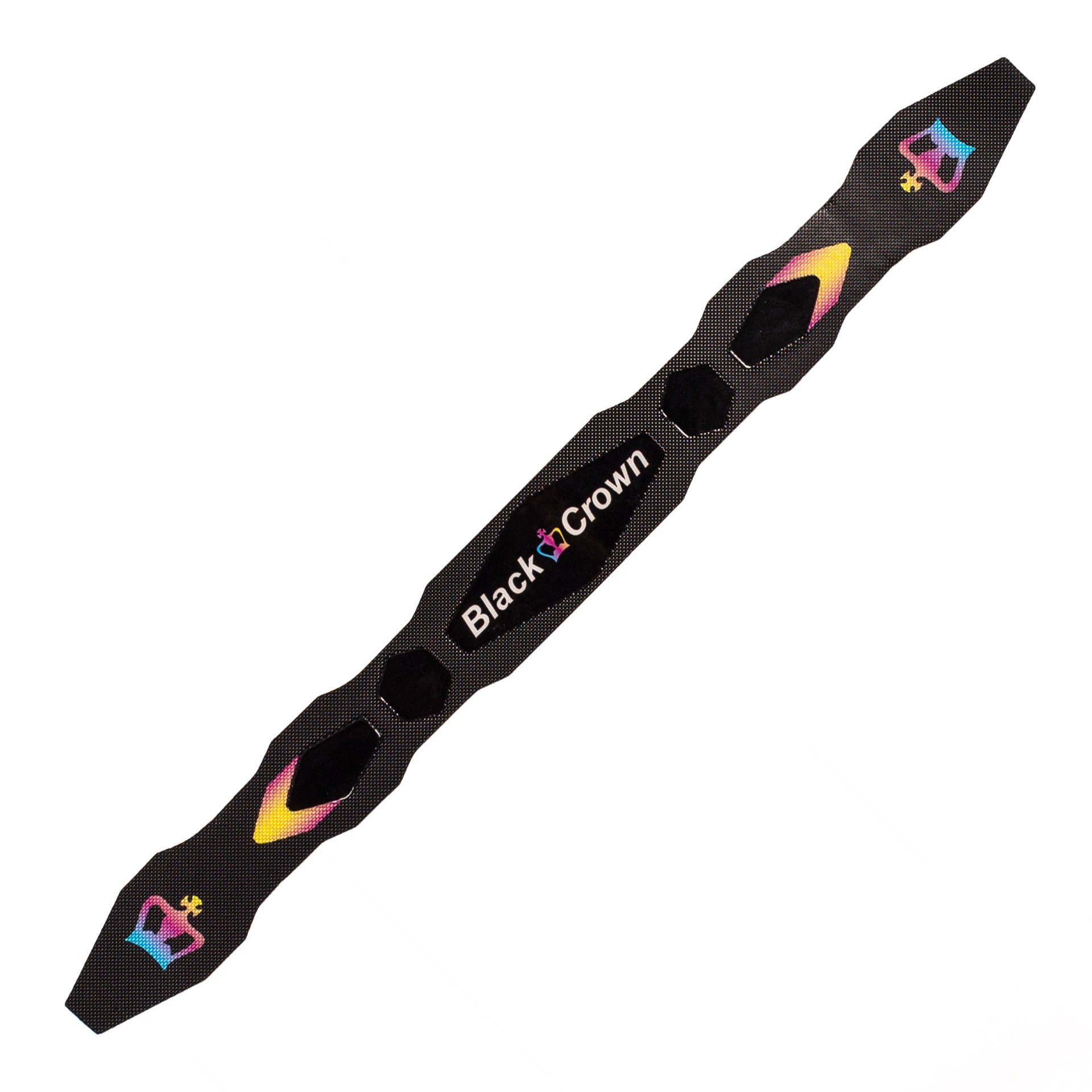 Protector de pala de pádel black crown vibranium negro