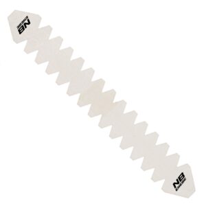 Protector de pala de pádel enebe dentado transparente
