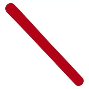 Protector de pala de pádel softee padel redondo rojo