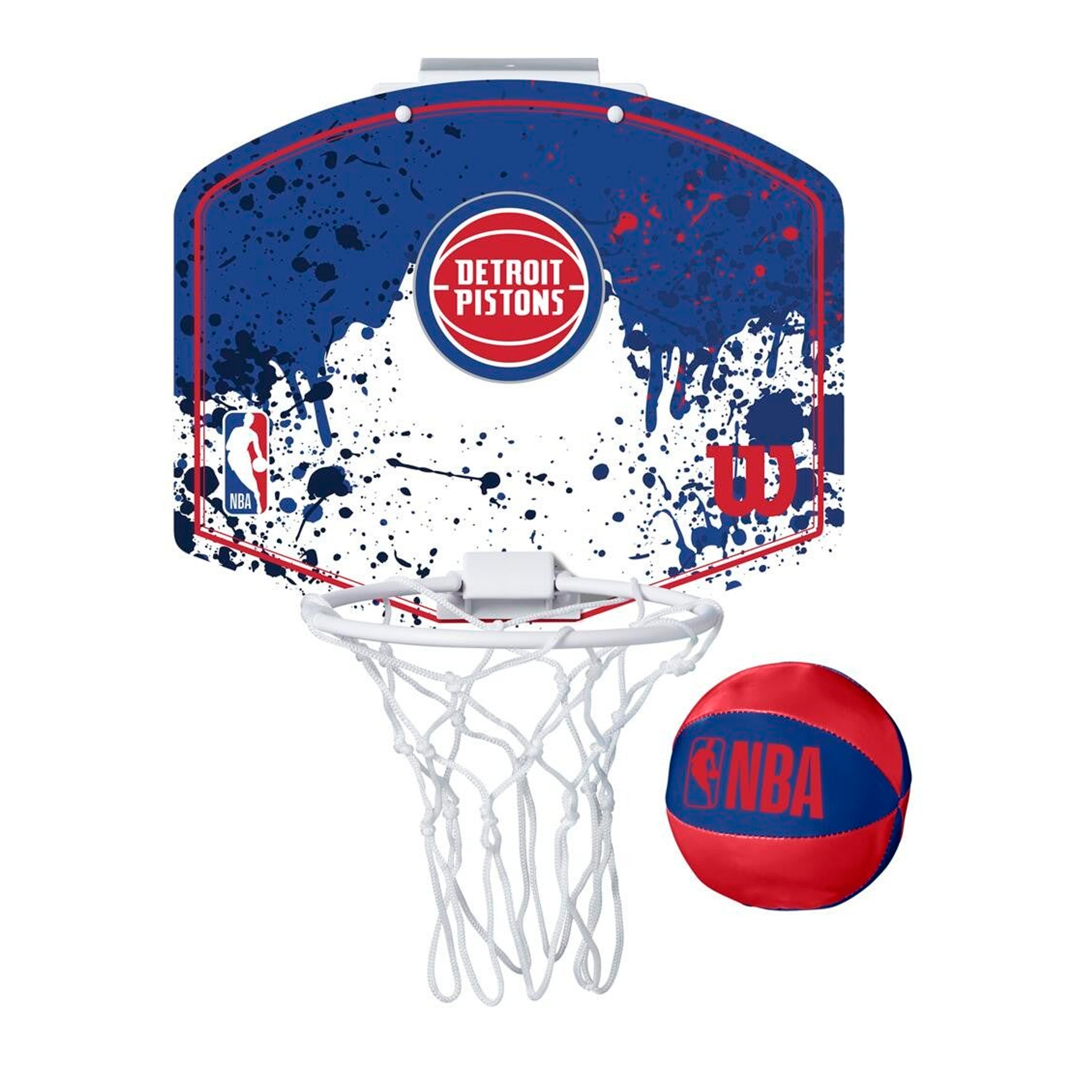 Set minicanasta wilson team mini hoop nba pistons