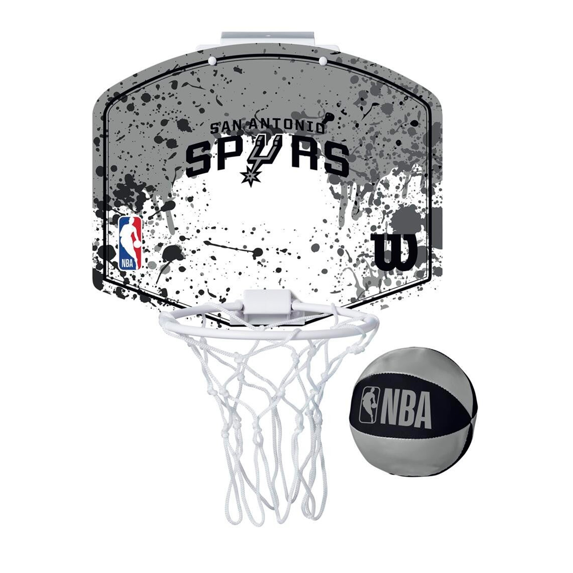 Set minicanasta wilson team mini hoop nba spurs