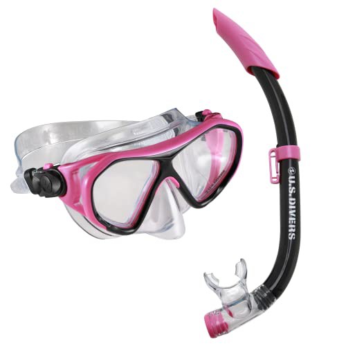 Set máscara u.s. divers combo dorado ii jr - Imagen 3