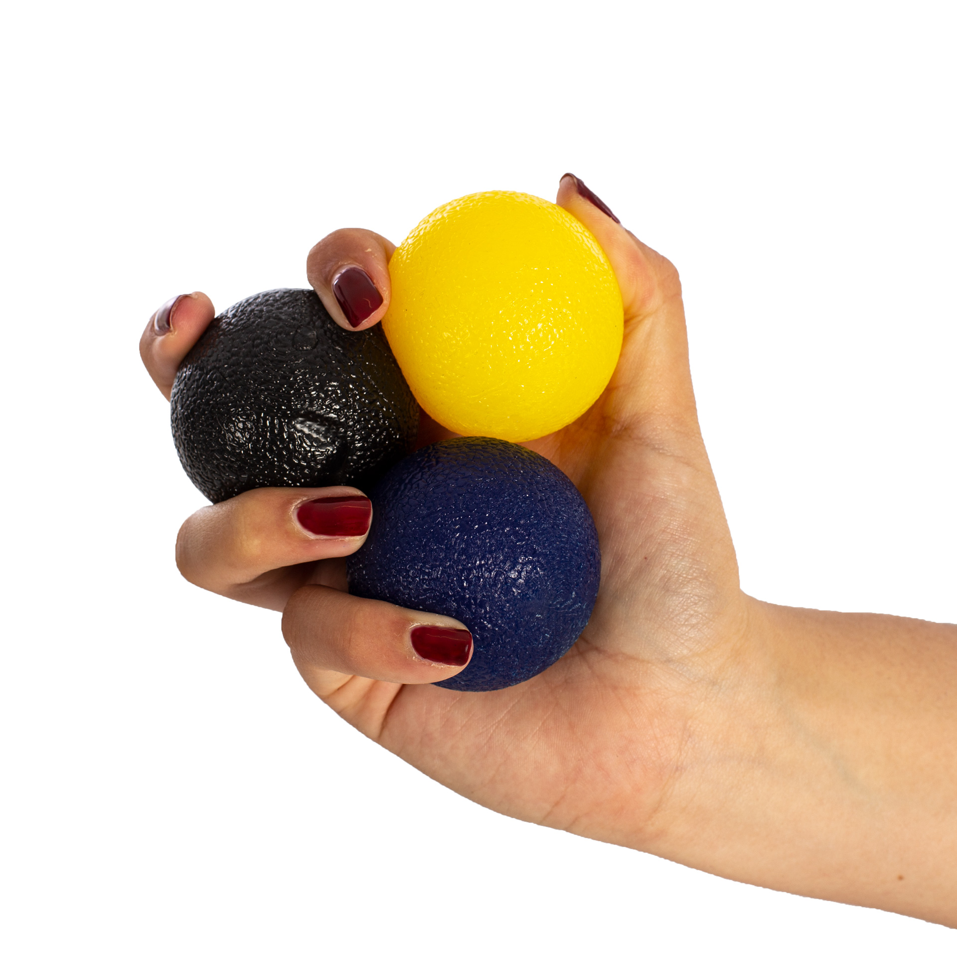 Set tres bolas de ejercicio para mano - Imagen 3