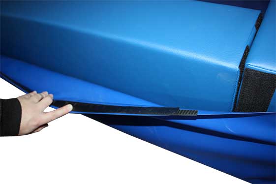 Suelo de lona pvc para piscina cuadrada de 150x150cm - Imagen 2