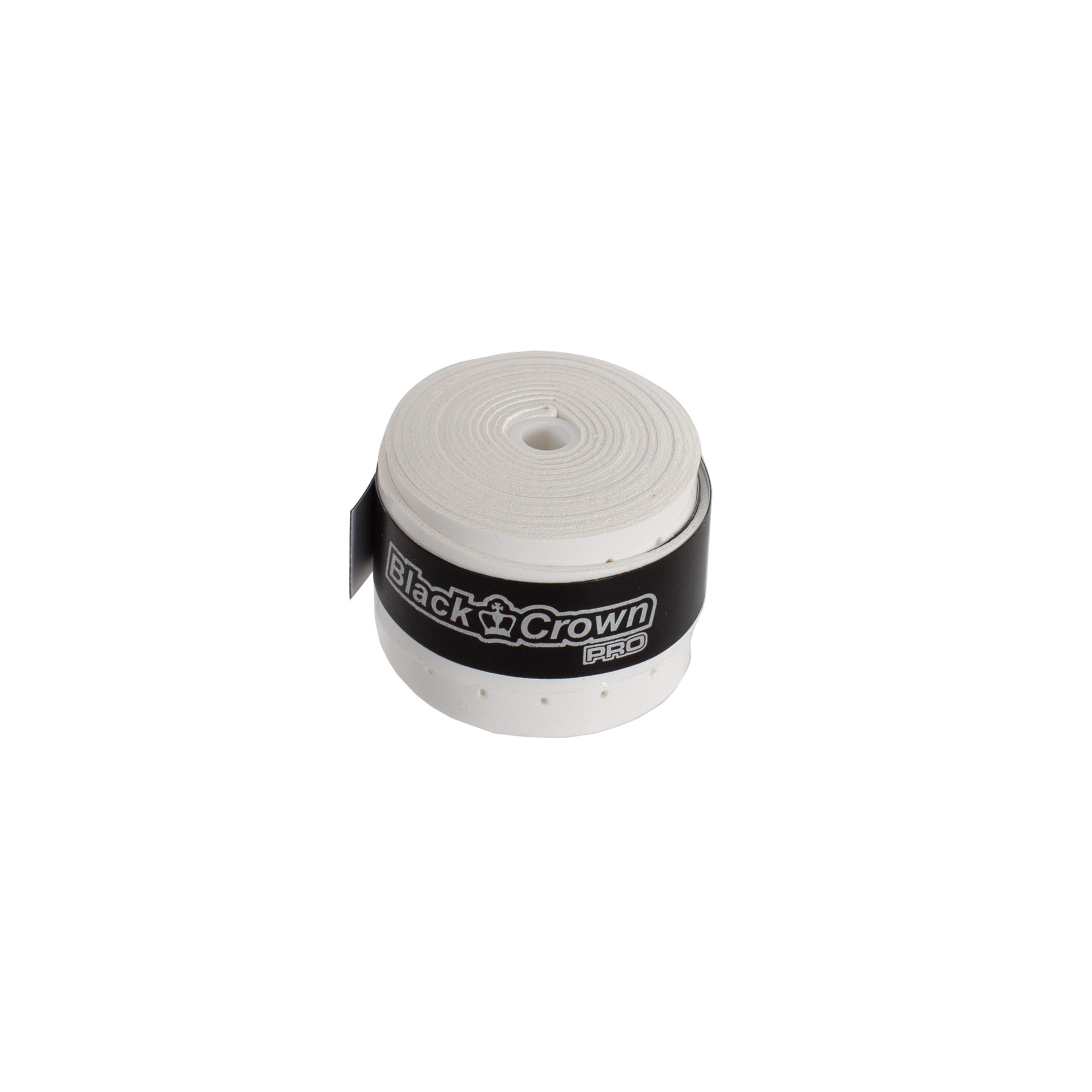 Tarro 60 overgrips black crown perforados blancos - Imagen 6