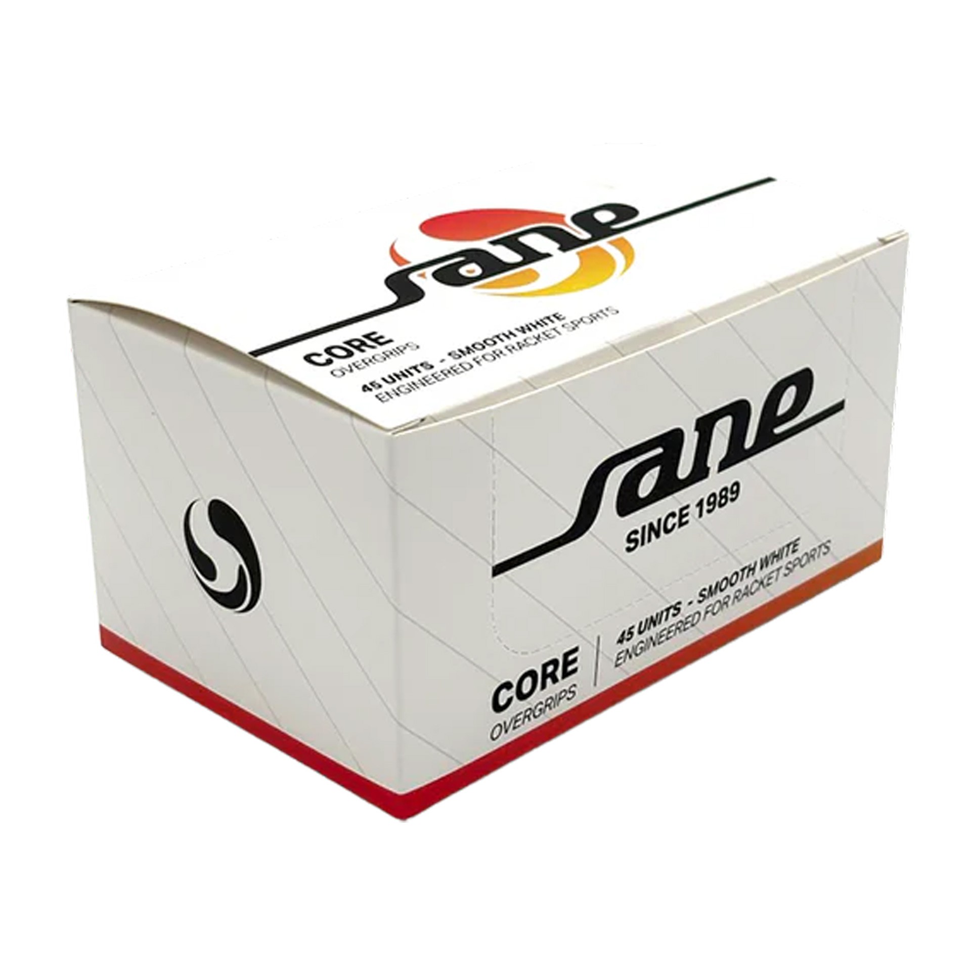 Caja de 45 overgrips sane core lisos blancos - Imagen 5