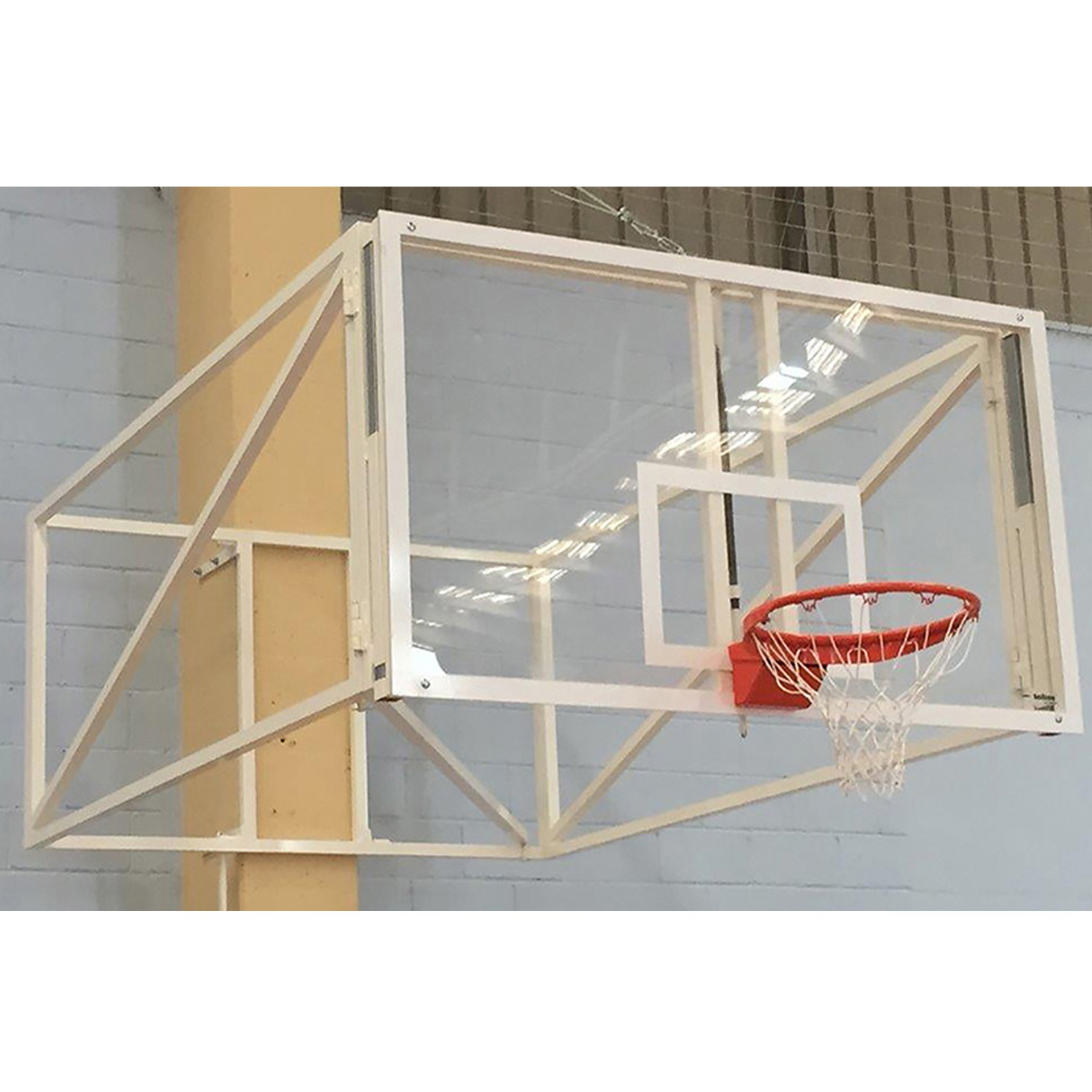 Jgo canastas baloncesto abatibles -sin tablero,aro- - Imagen 3