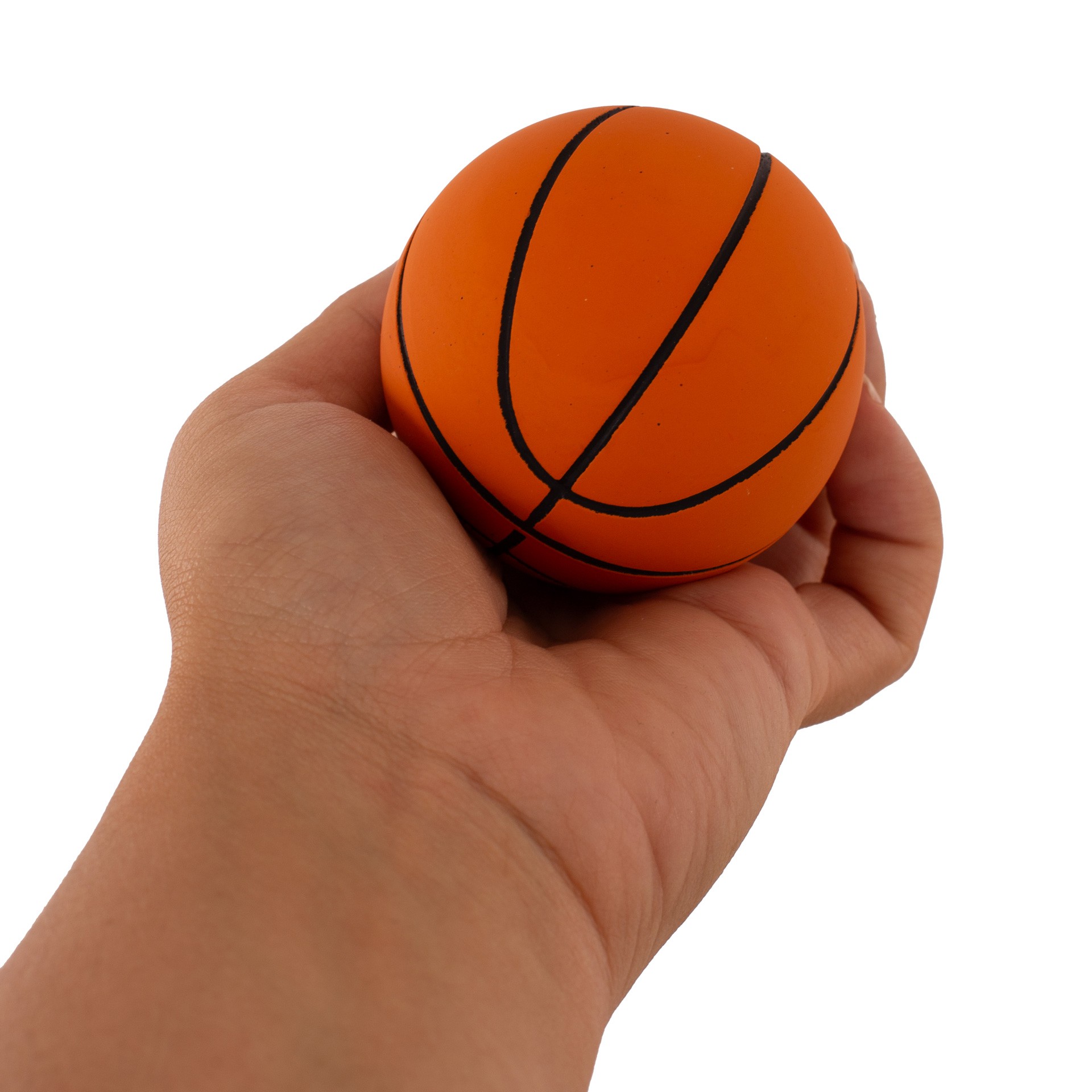 Pelota con forma de balón de baloncesto 6cm - Imagen 2