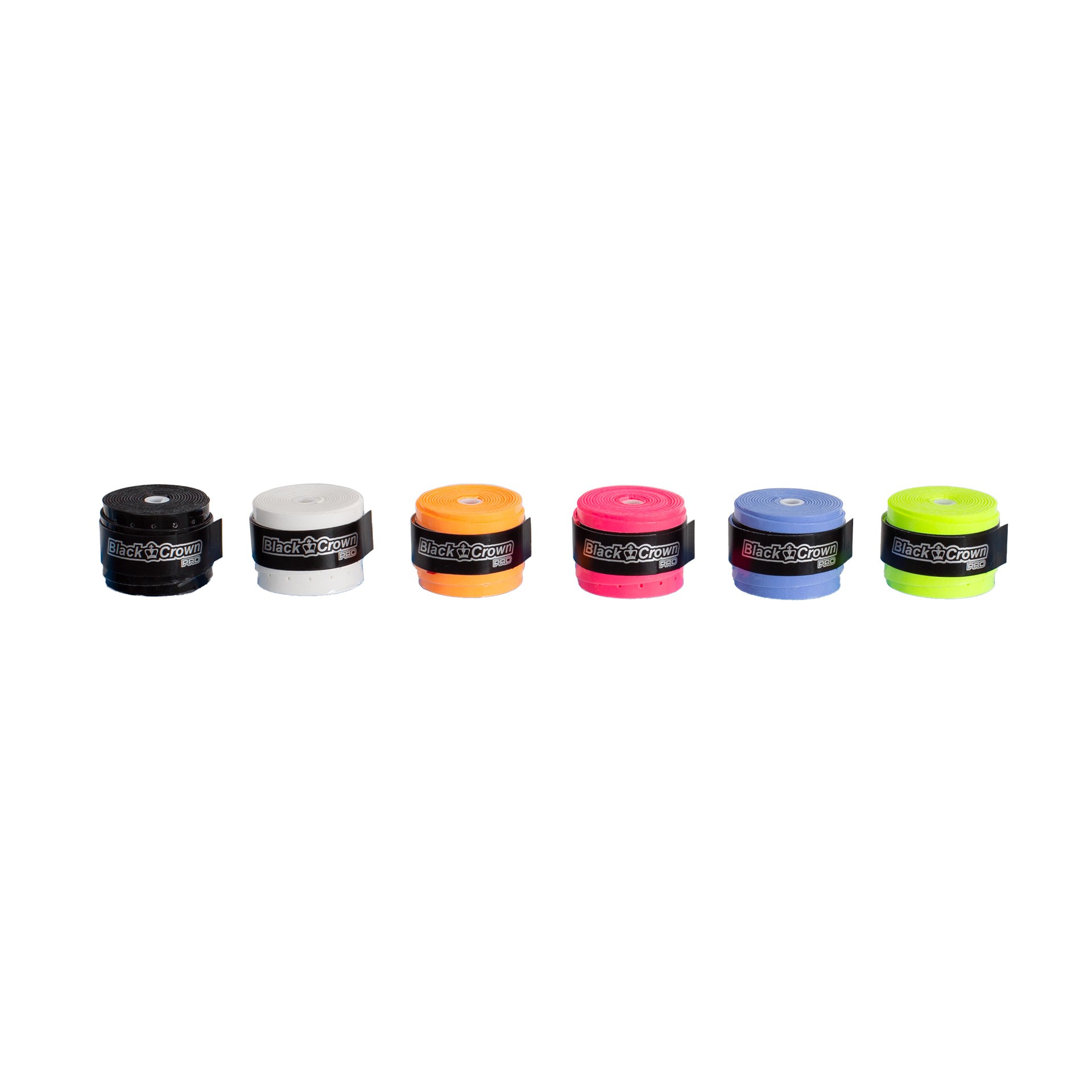 Tarro 60 overgrips black crown perforados multicolor - Imagen 5