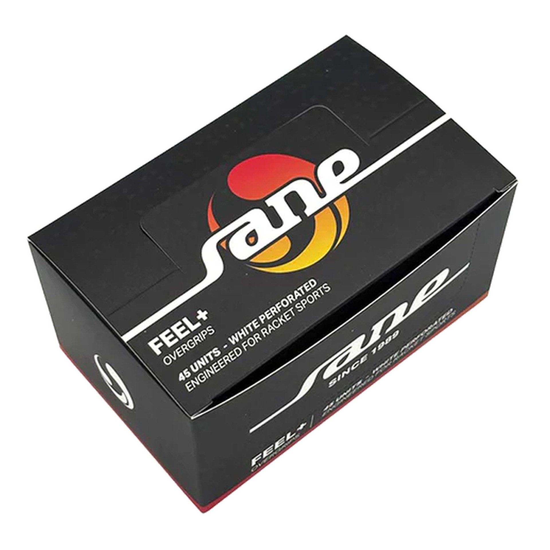 Caja de 45 overgrips sane feel perforados blancos - Imagen 2