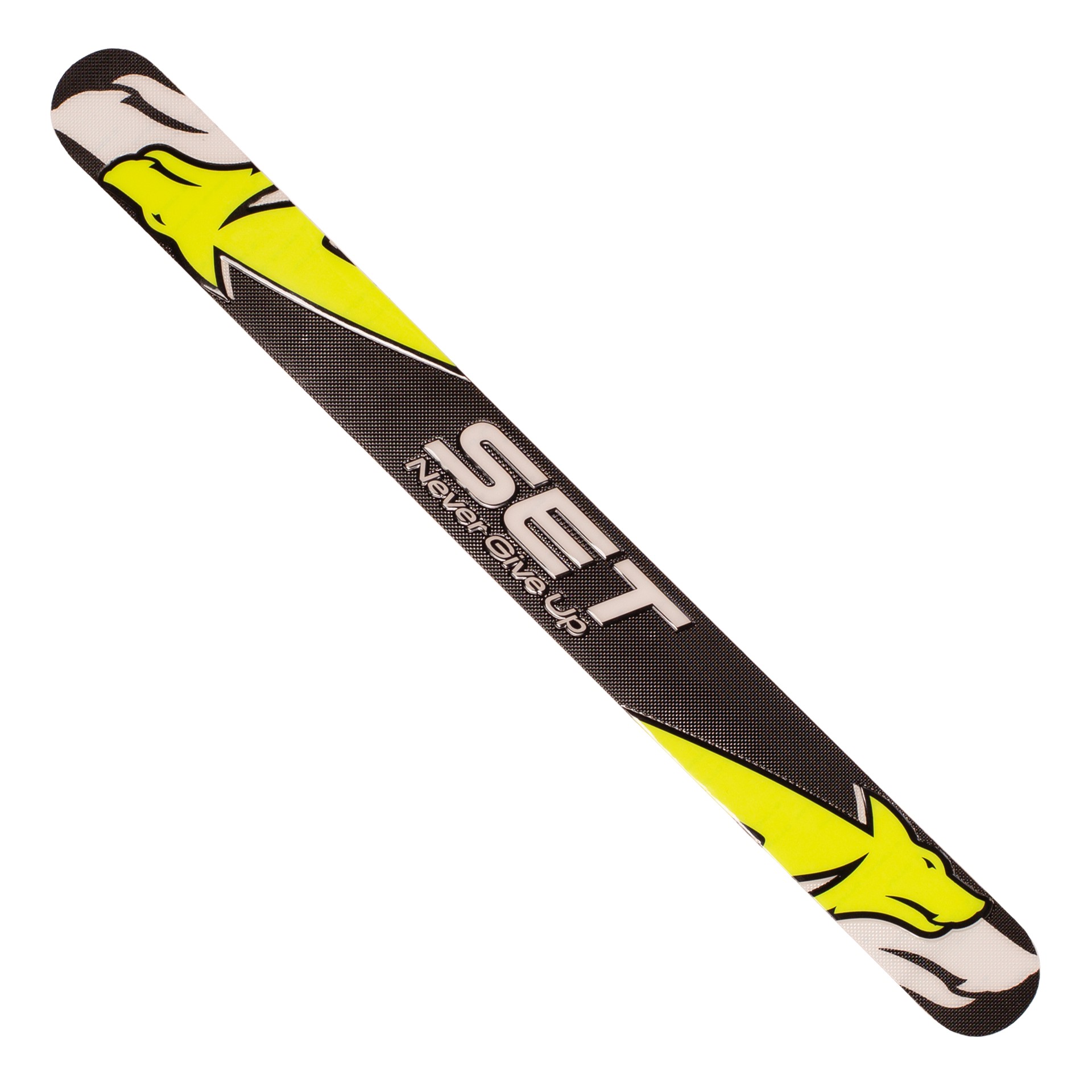Protector de pala de pádel set redondo amarillo