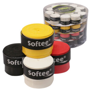 Tarro 60 overgrips softee multicolor adhere